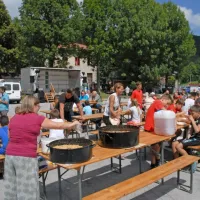 Praznik narave je poskrbel za gnečo na Lokvah