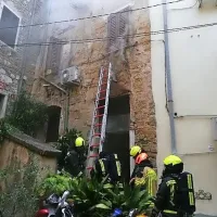 Požar v Piranu