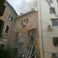 Požar v Piranu