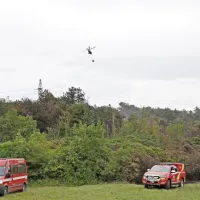 Požar na Cerju poga&scaron;en, požari&scaron;če bodo &scaron;e nadzorovali