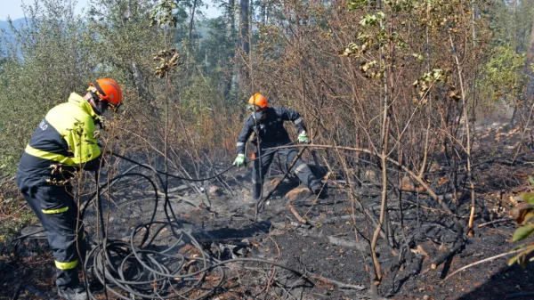 Zagorelo je nad cesto Ajdov&scaron;čina &ndash; Col