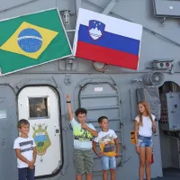 Obisk brazilske mornarice