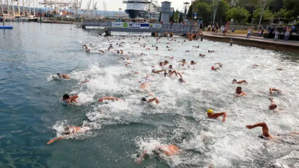 Hladnej&scaron;a voda je odlična za maraton