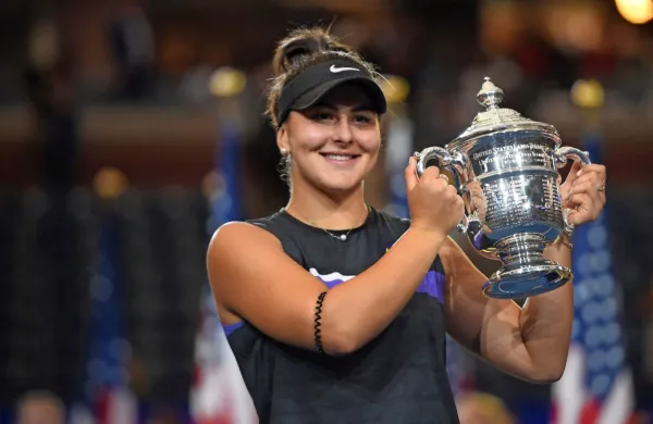 Bianca Andreescu v enem letu na vrh sveta