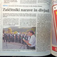 Lovska družina Rižana je obeležila 60-letnico delovanja. 