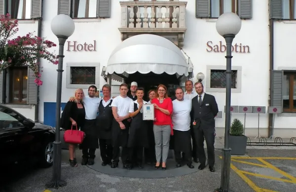 Sabotin, prvi hotel z Zelenim ključem