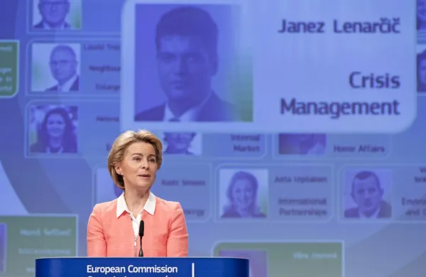 Predsednica prihodnje Evropske komisije Ursula von der Leyen je 
pod vse večjim pritiskom zaradi naziva resorja, ki bo pristojen tudi 
za migracije in ki se glasi za zaščito evropskega načina življenja.