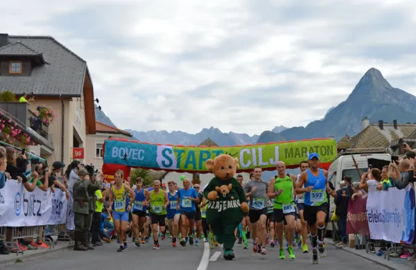 Tako živahno je bilo v Bovcu na lanskem maratonu.