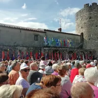 FOTO: Proslava v Ajdov&scaron;čini - &Scaron;arec: &ldquo;Primorke in Primorci ste nam vzor&rdquo;