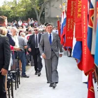 FOTO: Proslava v Ajdov&scaron;čini - &Scaron;arec: &ldquo;Primorke in Primorci ste nam vzor&rdquo;