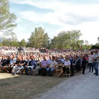 FOTO: Proslava v Ajdov&scaron;čini - &Scaron;arec: &ldquo;Primorke in Primorci ste nam vzor&rdquo;