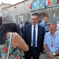 FOTO: Proslava v Ajdov&scaron;čini - &Scaron;arec: &ldquo;Primorke in Primorci ste nam vzor&rdquo;