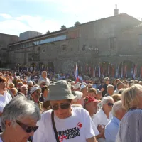 FOTO: Proslava v Ajdov&scaron;čini - &Scaron;arec: &ldquo;Primorke in Primorci ste nam vzor&rdquo;