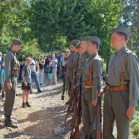 Letalski &scaron;ov na festivalskem nebu