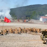 Letalski &scaron;ov na festivalskem nebu