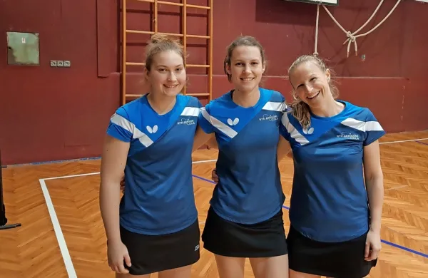 Članice Arrigonija Lea Paulin, Urška Čokelj in Jana Ludvik so lani 
nosile glavno breme na poti do naslova prvakinj