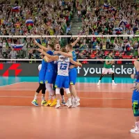 Eksplozija veselja v Stožicah po zadnji točki proti Bolgarom.