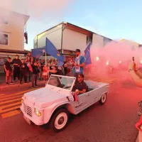 Veličasten sprejem Gasparinija v Izoli