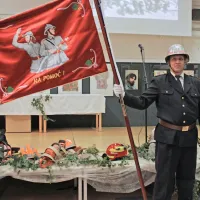 Gasilski prapor je vezni člen divaškega gasilstva že več kot 70 
let.