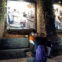 Bernardinski oboki z razstavo fotografij na prostem