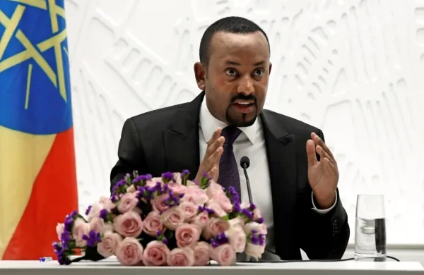  Nobelovo nagrado za mir letos  prejme etiopski premier Abiy 
Ahmed za svoja prizadevanja za mir s sosednjo Eritrejo.
