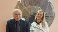 Jože in Katarina Spacal prvič razstavljata skupaj. 