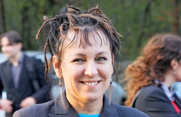 Poljska Nobelova nagrajenka za literaturo Olga Tokarczuk