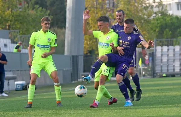 Koprčani (v rumenih dresih) so v prejšnjem krogu izločili  Maribor. 
Bodo tokrat enako nabrušeni proti Aluminiju?