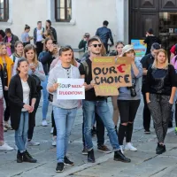 &Scaron;tudenti so se postavili zase