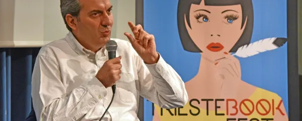 Mario Calabresi na predstavitvi knjige v tržaškem muzeju Revoltella