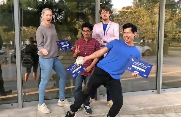 Famnitovi &scaron;tudenti zmagovalci 1. kroga NASA Space Apps Challenge