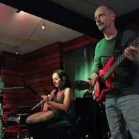 Domači Slow Wave so štiričlanska zasedba, ki  avtorski surfrock začinja z ženskim vokalom. 