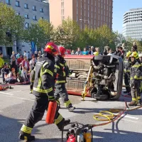 Otroci so bili neustra&scaron;ni gasilci za en dan