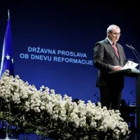 Slavnostni govornik Dejan Židan