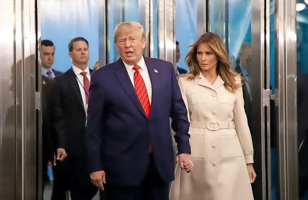 Donald in Melania Trump