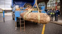 Tudi ta bomba bo zdaj  šla na začasno skladiščenje, nato pa jo bodo 
s sežigom uničili v roku treh mesecev. 