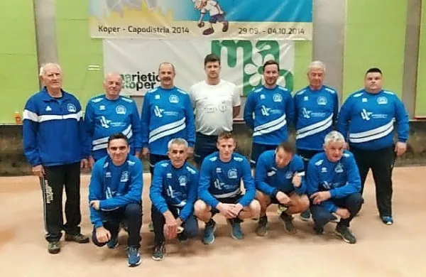 Balinarji koprske Marjetice so v derbiju s sežansko Skalo osvojili prvo točko v novi sezoni.