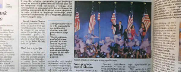 Barack Obama je postal 44. predsednik ZDA.