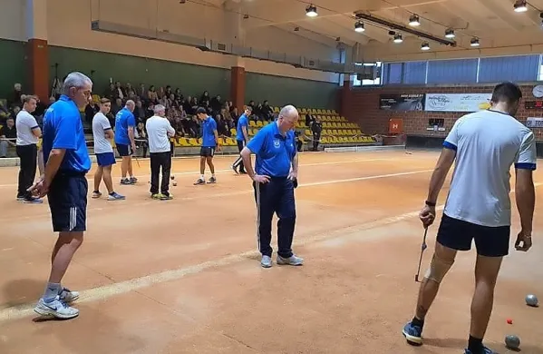 Kraški balinarski derbi v Sežani