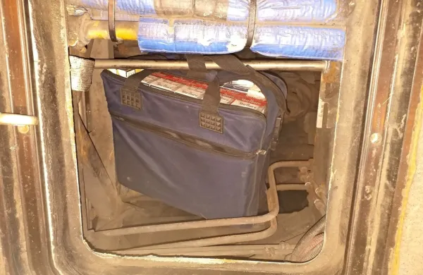 V avtobusu so na&scaron;li cigarete in marihuano