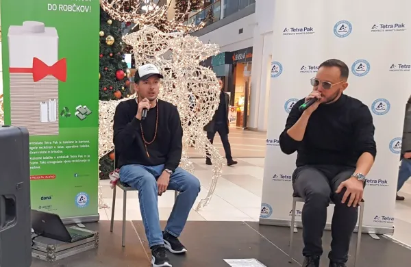 Na pomembno vlogo potrošnikov v krogotoku embalaže Tetra Pak 
opozarja tudi Zlatko.