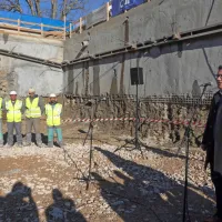 V Kopru prebili vstopno cev predora za garažno hi&scaron;o na Muzejskem trgu
