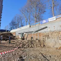 V Kopru prebili vstopno cev predora za garažno hi&scaron;o na Muzejskem trgu