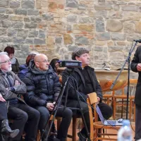 Na cerkvenem koru na&scaron;li tudi kamnito plo&scaron;čo iz 6. stoletja