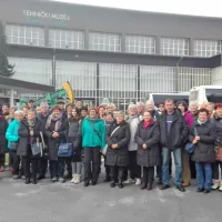 V hrvaški prestolnici so si izletniki najprej ogledali Tehniški muzej 
Nikole Tesle.