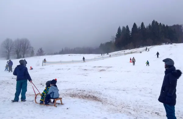 Prvo veselje na snegu