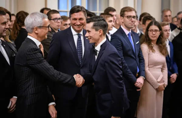 Pahor sprejel najbolj&scaron;e &scaron;portnice in &scaron;portnike leto&scaron;njega leta
