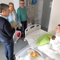 Prvi novorojenček v letu 2020 se je dve minuti čez polnoč rodil v Ljubljani
