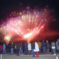 Leto začeli z ognjemetom in glasbo