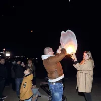 Leto začeli z ognjemetom in glasbo